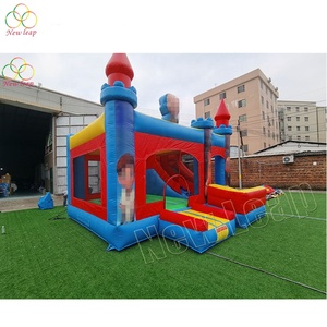 Bé <span class=keywords><strong>Inflatable</strong></span> <span class=keywords><strong>Castle</strong></span> Nhảy Bounce Slide <span class=keywords><strong>Inflatable</strong></span> <span class=keywords><strong>Bouncy</strong></span> House Và Slide Combo Cho Trẻ Mới Biết Đi - Product Image 4