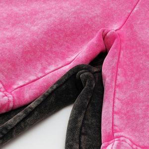 Pantalones Cortos para Hombre con Logotipo Bordado Personalizado, 420g, Tie Dye, Felpa Francesa, Estilo Urbano, Lavado Ácido, Vintage, Casuales - Product Image 4