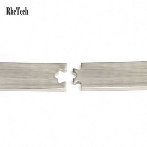 WEKIS M00002 Modern Industrial Style Durable Brass Barn Door Hardware <b>Kits</b> Black Steel Glass Entry Bathroom Sliding Door Screw - Product Image 4