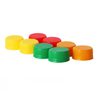 Nouveau design d'usine : Bouchon de bouteille en plastique de 28 mm avec anneau de sécurité antivol pour soda, couvercles de présentation et fermetures de bouteilles