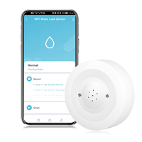 Capteur de fuite d'eau Tuya WIFI détecteur de fuite d'eau alimenté par batterie AAA avec alarme sonore 80dB fonctionne avec Yandex Alice