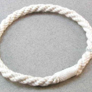 Bracelet en corde nouée fait main, pour le bonheur - Product Image 1