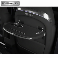 Plateau en cuir Table pliante Alphard/Vellfire Série 30/40 Ajustement direct Charge sans fil Accessoires intérieurs de voiture