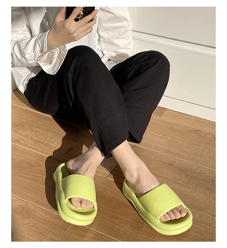 Summer EVA Soft Bottom Bathroom Slippers Household Couple Slides Sandals Wholesale