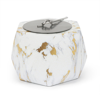 Brasero de table portable moderne et écologique, certifié CE, sans fumée, au bioéthanol, avec bol en émail de porcelaine, pour usage intérieur/extérieur