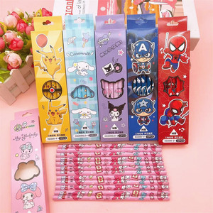 ชุดดินสอเขียนการ์ตูนสำหรับเด็กประถม, ชุดดินสอเขียน HB จาก12ชิ้น - Product Image 2