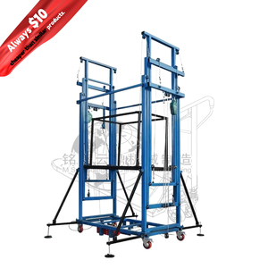 2-10m anpassbares, faltbares elektrisches Gerüst, stabiler Lift für Gebäudewartung, immer 10 $ günstiger - Product Image 6