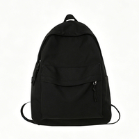 Sac à dos en nylon grande capacité, léger, pour les voyages, avec plusieurs poches, pour l'école, le travail, les trajets quotidiens - Logo personnalisé