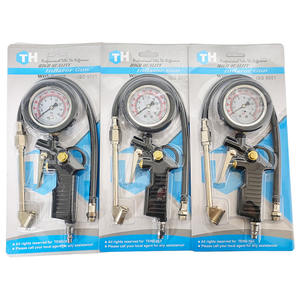 Gonfleur de pneus mécanique de précision avec manomètre - Robuste pour pneus de voiture, moto, vélo - Product Image 6