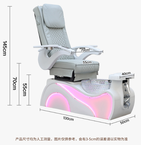 เก้าอี้นวดเท้าปรับเอนได้พร้อมอ่างแช่เท้าและพนักพิงปรับระดับได้ - Product Image 6