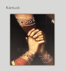 Nghệ Thuật Treo Tường Tôn Giáo Với Kim Cương Lá Vàng Để Trang Trí Nhà Cửa - Product Image 3