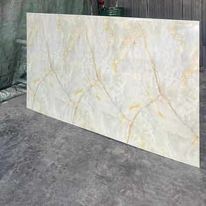 室内光沢大理石シート壁パネル<span class=keywords><strong>PVC</strong></span>装飾用 - Product Image 3