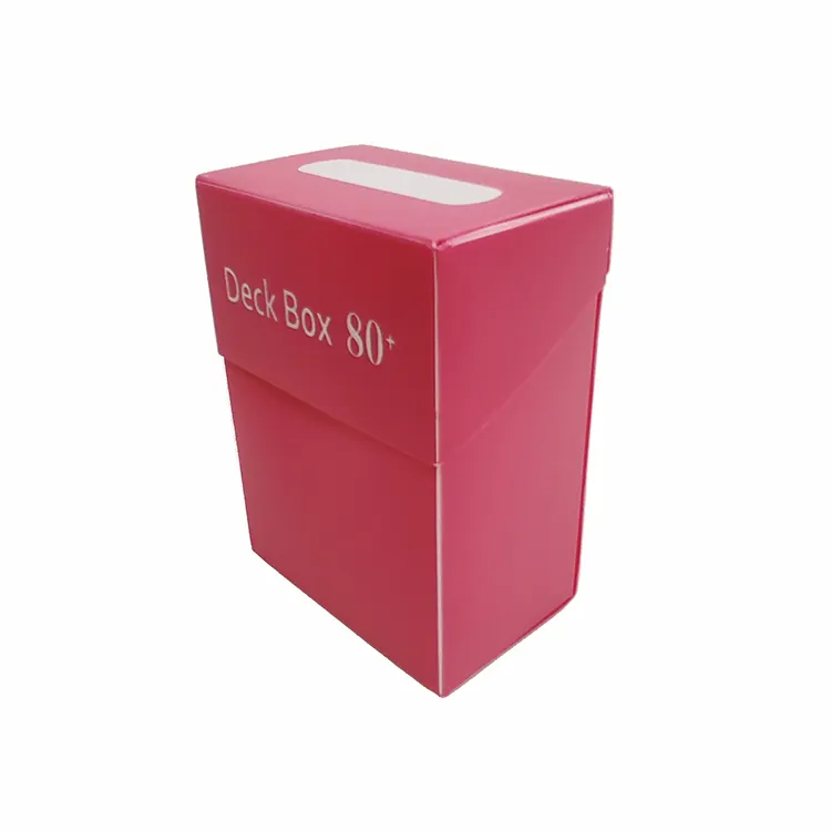 Card Storage Box Board TCG Cards Deck Case PP Plastic 80+ 100+ 160+ Deck Box