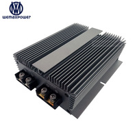 Convertisseur abaisseur de tension DC 600W 50A 60V vers 12V à sortie unique, étanche IP68, boîtier en aluminium