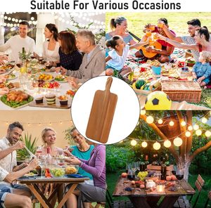 Bandejas de servicio de bambú modernas de alta calidad, bandeja rodante de madera al por mayor para fiesta, fumar, China, novedad - Product Image 3