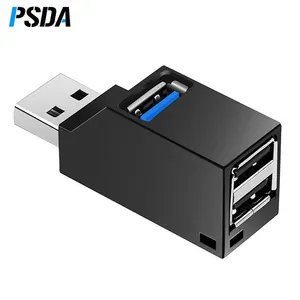 Дпрп USB 3,0 HUB адаптер удлинитель для головок мини PLC сплиттер с 3 портами для ПК ноутбука Macbook Чехол для мобильного телефона с высокой скоростью U диск читателя