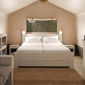 Tente de safari de luxe, lodge de glamping avec salle de bain, serres de jardin résistantes aux UV et isolantes thermiquement, bâtiments, abri de jardin en bois - Product Image 6