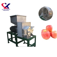 Apple Azijn Maken Machine 1-3 T/h Apple Vruchtensap Pulping Machine Apple Peer Industriële Fruit Crusher Press Juicer machine