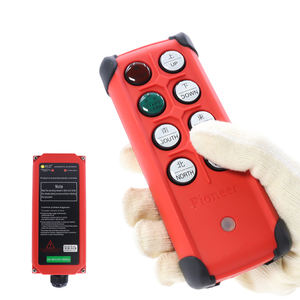 รีโมทควบคุมเครนไร้สายแบบอุตสาหกรรมความเร็วเดียว6ช่องสัญญาณทำงานง่าย - Product Image 4