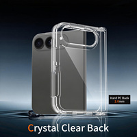 Coque transparente pour iPhone Duo, étui de protection pour téléphone portable iPhone Duo