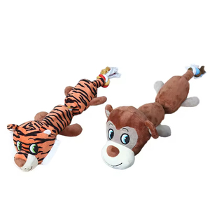 Jouet interactif en corde de coton et peluche pour chien, simulation d'animal, avec fonction couineuse, jouet à mâcher pour animaux de compagnie - Grande Vente - Product Image 2