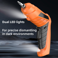 Kit combiné perceuse-visseuse à percussion sans fil industrielle 4,2 V au lithium-ion sans balais, mini tournevis électrique léger pour le bricolage