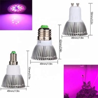 Spectre complet SMD LED élèvent la lumière E27/E14 ampoules pour les graines de fleurs de jardin et la croissance des plantes Phyto lampe pour le démarrage des graines