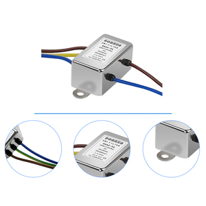 Dorexs daa2 AC/EMI 1A/3A/6A/10A/20A Bộ lọc dòng 250VAC 50/60Hz RFI (mạng LC RC) từ các nhà sản xuất - Product Image 3