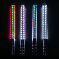 Bâton lumineux LED clignotant en alliage d'aluminium de 45 cm pour bouteille de champagne ou de vin, idéal pour les soirées en boîte de nuit, bar ou fête, pour adultes