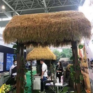In Stock Beach Umbrella Thatched House Proof Hut Grass <strong>Banana</strong> Leaf Roofing Fiber Thatch - Product Image 6