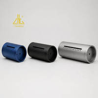 Boîtier en aluminium pour amplificateur audio, usinage CNC, extrusion, châssis HiFi, anodisation personnalisée, OEM ODM