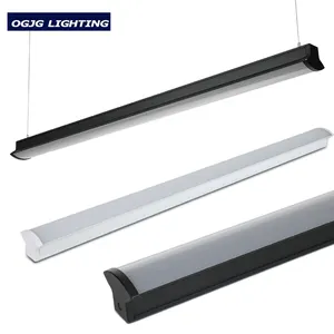 Lampe led suspendue moderne en aluminium, interrupteur chaîne de traction, éclairage pour atelier - Product Image 3