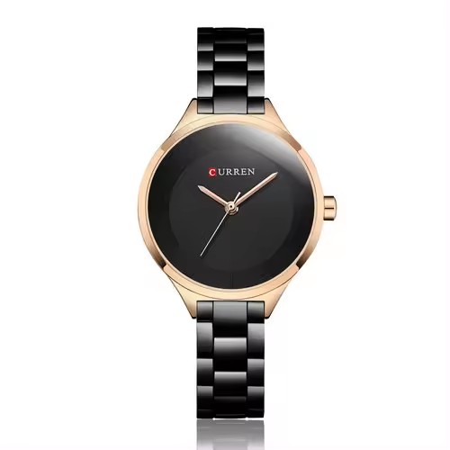 5 rose gold - black