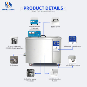 Limpiador Ultrasónico de Acero Inoxidable con Desoxidante para Limpiar Joyas, Plata, Gafas, Cadenas de Relojes, Dentaduras Postizas - Product Image 3