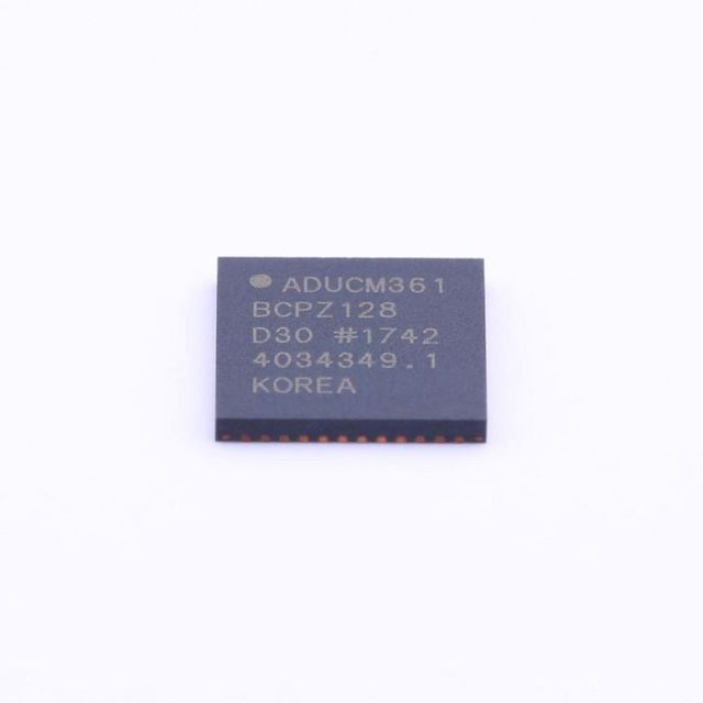 MCU 32-bit ARM Cortex M3 RISC 128KB Flash 2.5V/3.3V 48-Pin LFCSP EP T/R ADUCM361BCPZ128-R7 Integrated Circuit