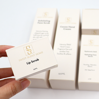 Boîte d'emballage cosmétique personnalisée sans MOQ, boîte cosmétique, boîte en carton, emballage en papier