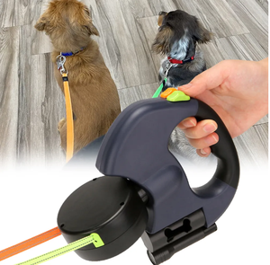 <span class=keywords><strong>Laisse</strong></span> <span class=keywords><strong>double</strong></span> <span class=keywords><strong>pour</strong></span> <span class=keywords><strong>chien</strong></span> <span class=keywords><strong>Laisse</strong></span> de roulette rétractable <span class=keywords><strong>Laisse</strong></span> de marche <span class=keywords><strong>pour</strong></span> petits et grands chiens Corde de traction 3M Laisses longues <span class=keywords><strong>pour</strong></span> deux chiens - Product Image 5