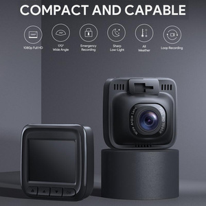 กล้องติดรถยนต์บันทึกวีดีโอแบบเลนส์เดี่ยว Novatek ความละเอียด 1080P รุ่นขายดีที่สุด หน้าจอ 2.0 นิ้ว มุมมอง 170 องศา สีดำ รับประกัน 1 ปี พร้อมระบบตรวจจับความเคลื่อนไหว - Product Image 3
