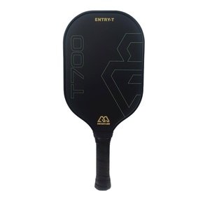 Échantillon gratuit, qualité supérieure, logo personnalisé, nouvelle raquette de pickleball populaire approuvée par l'USAPA en fibre de verre, fibre de carbone et graphite avec texture. - Product Image 3