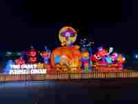 Lanterne de Noël en Papier de Los Angeles 2024, Décoration de Festival en Soie, Extérieure, LED, Poisson Imperméable, Animal, Lanterne Chinoise pour Parc