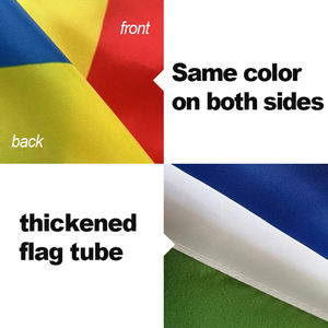 Drapeau en plastique pour fenêtre de voiture nationale, drapeau personnalisé pour australie, albanie, israël, népal, pakistan, <span class=keywords><strong>Laos</strong></span> - Product Image 3