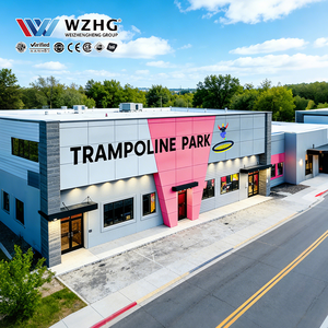 Commercial Trampoline Park Steel <b>Frame</b> Galvanized 9m Height Competitive Price Provider Engineering Rapid Assembly - Product Image 1