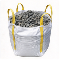 Sacs FIBC d'occasion en stock, sacs jumbo réutilisables de 2000 kg pour ciment, sable, minéraux – pour les acheteurs