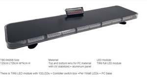 ไฟส่องสว่างแบบกันน้ำ IP65 ขนาด 47 นิ้ว รุ่นใหม่ พร้อมฟังก์ชั่นไฟกระพริบ 12V DRL เลนส์สีดำ สำหรับรถบรรทุกและรถยนต์ - Product Image 2