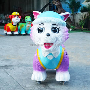 Mobil Listrik Bertema Kartun untuk Anak-Anak, Dua Kursi, untuk Karnaval Luar Ruangan di Mall Plaza - Product Image 6