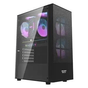 Darkflash A290 Giao hàng nhanh ATX luồng không khí tốt nhất với argb người hâm mộ máy tính PC chơi Game nhà ở vỏ argb PC bộ hoàn chỉnh