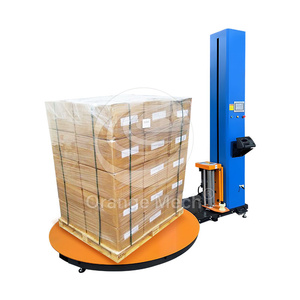 <strong>Automatic</strong> Turntable Pallet <strong>Wrapper</strong> with Top Platen/pallet Wrapping Machine/<strong>stretch</strong> Film Wrap Machine - Product Image 3