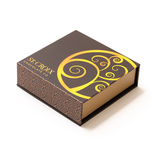 Confezione Regalo di Cioccolatini di Lusso <span class=keywords><strong>per</strong></span> San Valentino con Divisori in Cartoncino Dorato, Scatola <span class=keywords><strong>per</strong></span> Tartufi e Bonbon - Product Image 3