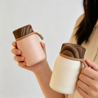 Bouteille isotherme en acier inoxydable de 220 ml, mini thermos, tasse anti-fuite, gourde portable pour étudiants et enfants