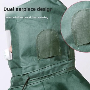 Capuche et casque <span class=keywords><strong>de</strong></span> <span class=keywords><strong>sablage</strong></span> en toile anti-poussière industrielle <span class=keywords><strong>pour</strong></span> hommes et femmes, masque <span class=keywords><strong>de</strong></span> <span class=keywords><strong>protection</strong></span> <span class=keywords><strong>pour</strong></span> le visage lors du meulage et du pulvérisation - Product Image 1